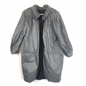 Jarbo Grey w Black Pin Stripes All Weather Jacket